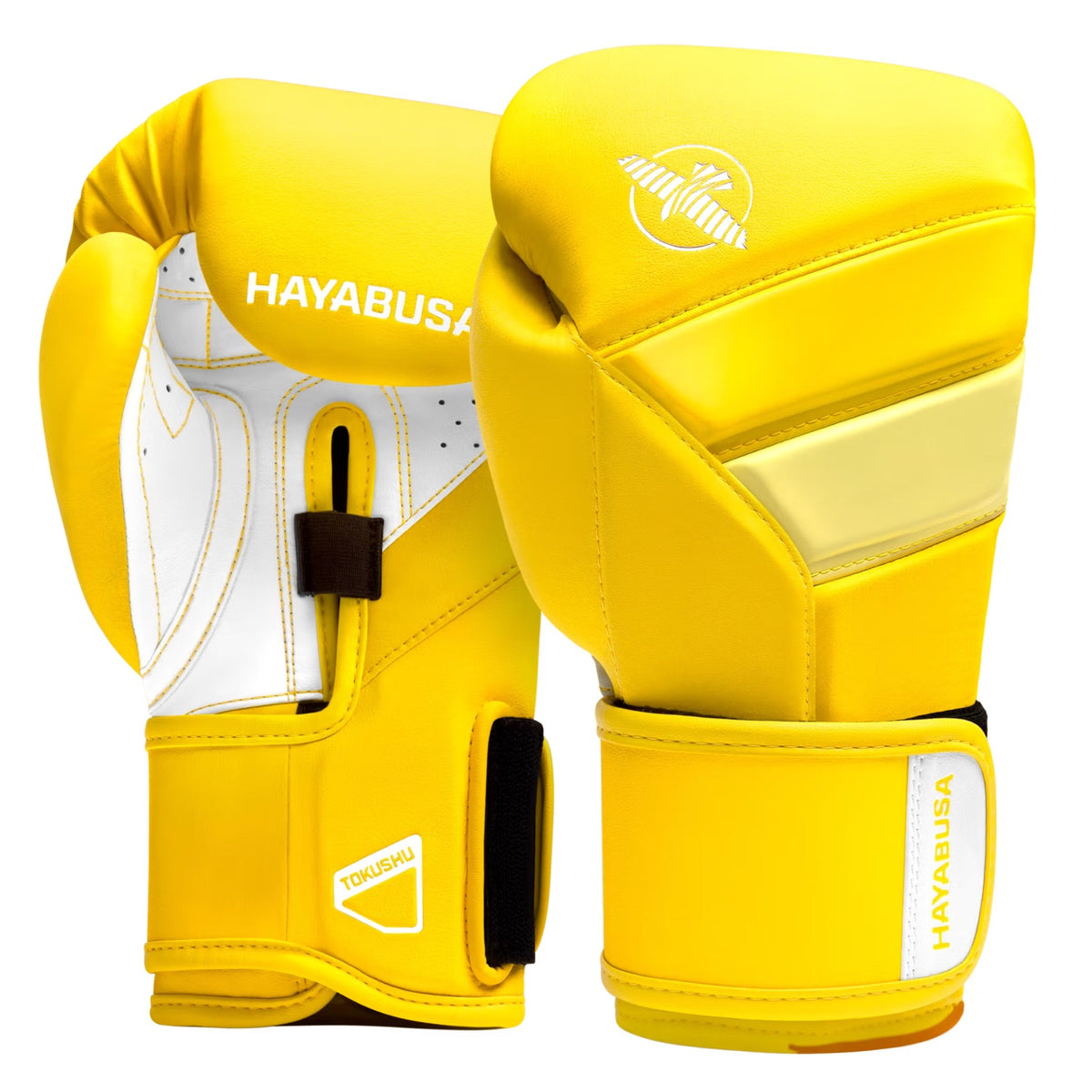 Hayabusa T3 Boxing Gloves - Amarillo/Blanco