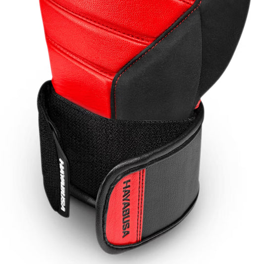 Hayabusa T3 Boxing Gloves - Rojo/Negro