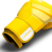 Hayabusa T3 Boxing Gloves - Amarillo/Blanco