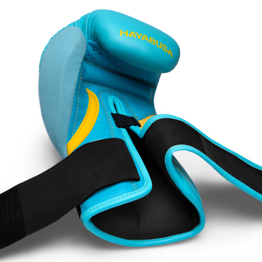 Hayabusa T3 Boxing Gloves - Turquesa/Amarillo