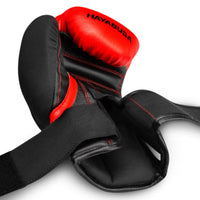 Hayabusa T3 Boxing Gloves - Rojo/Negro