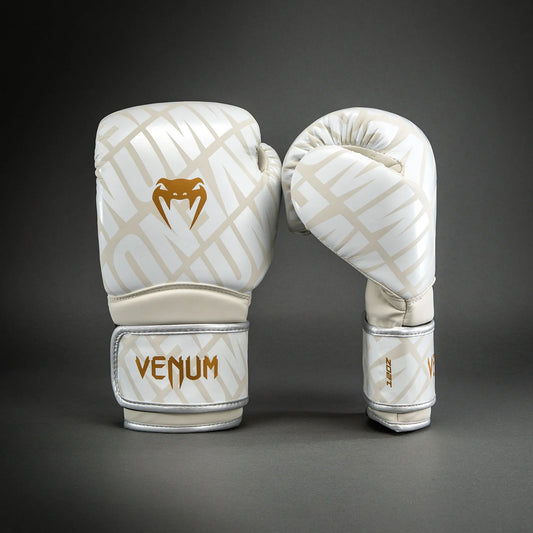 Venum Contender 1.5XT Boxing Gloves - Light Beige/White Cream