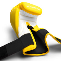 Hayabusa T3 Boxing Gloves - Amarillo/Blanco