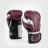 Venum Elite Evo - Burdeos/Plata (12oz)