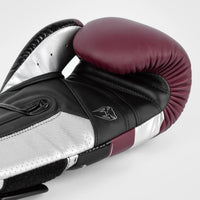 Venum Elite Evo - Burdeos/Plata (12oz)