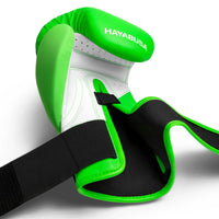Hayabusa T3 Boxing Gloves - Verde/Blanco
