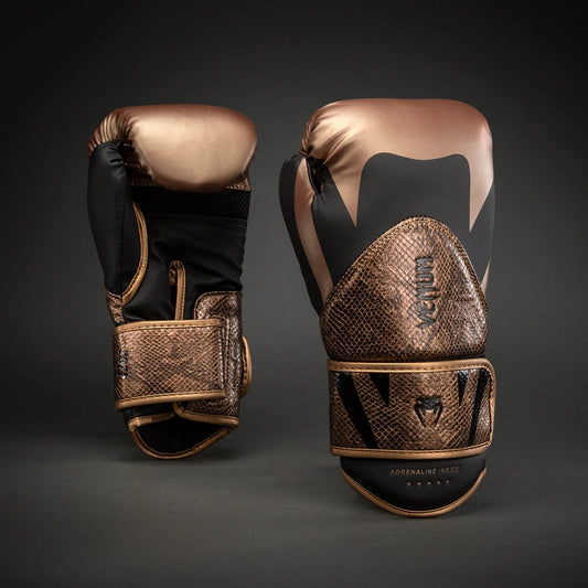 Venum Challenger 4.0 Scales Boxing Gloves - Marrón/Negro