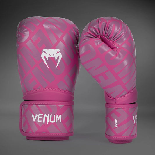 Venum Contender 1.5 XT Boxing Gloves - White/Pink