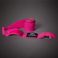 Venum Kontact Hand Wraps - Rosa Neón (2.5m)
