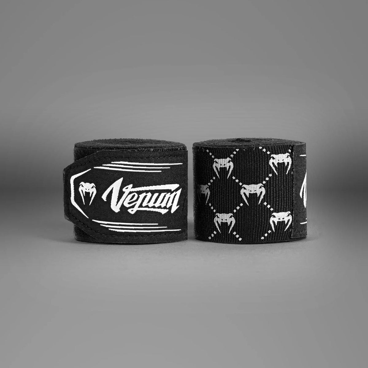 Venum Kontact Evo Monogram Wraps - Negro/Blanco (2.5m)