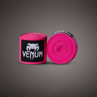 Venum Kontact Hand Wraps - Rosa Neón (2.5m)