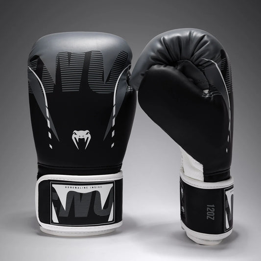 Venum Adrenaline - Black/Silver Grey (12oz)