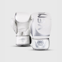 Venum Challenger 2.0 Boxing Gloves - Blanco/Plata